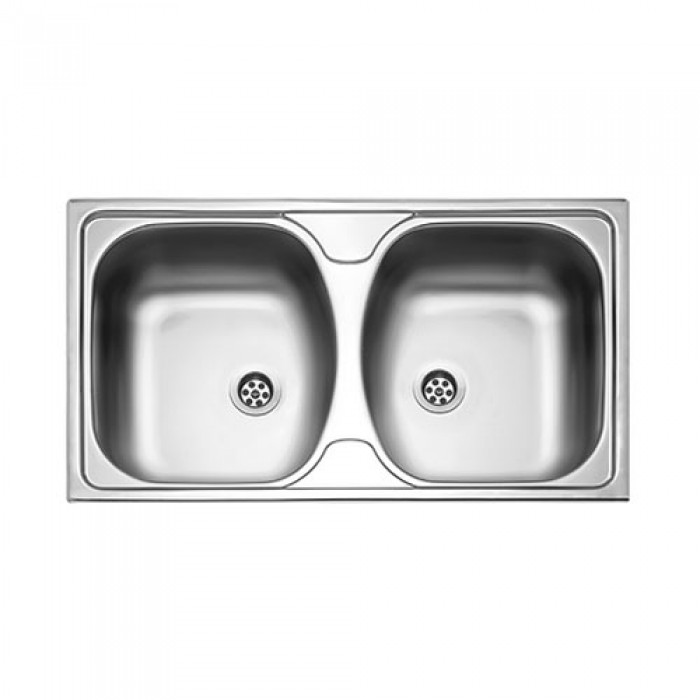 Ανοξείδωτος νεροχύτης fortinox Slender 24200-110 (78,5x44,5)