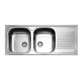 Ανοξείδωτος νεροχύτης Valley 25210 (116x50)