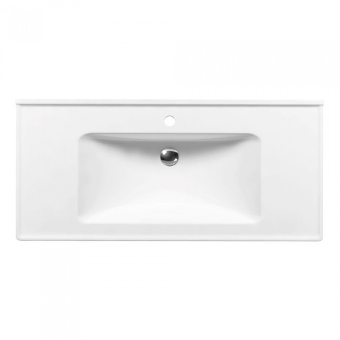 Νιπτήρας Slim 100x46 (1 Οπή) Serel White 3037-300