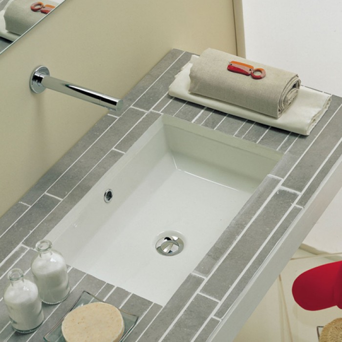 Νιπτήρας Tech 54,5x35,8 Scarabeo White 8037-300