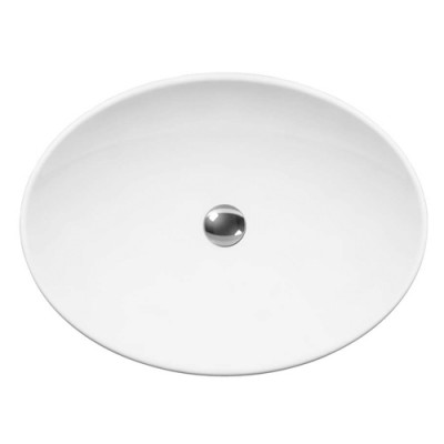 Νιπτήρας μπάνιου 55x41cm Λευκό Serel CH33-300