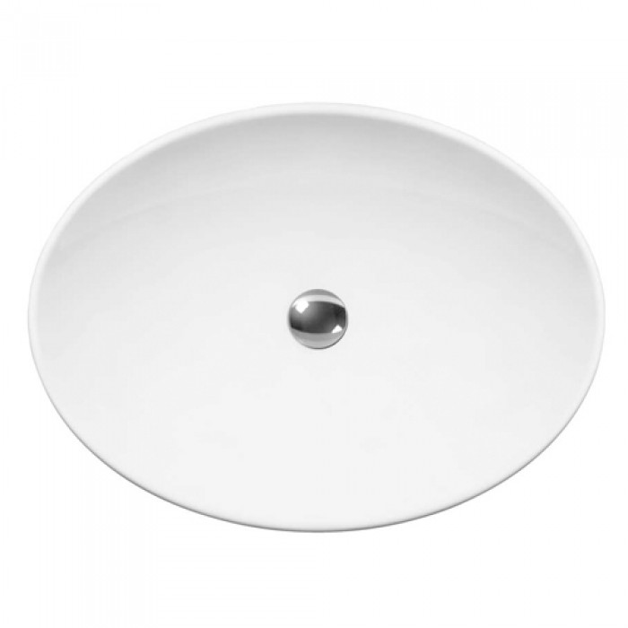 Νιπτήρας μπάνιου 55x41cm Λευκό Serel CH33-300