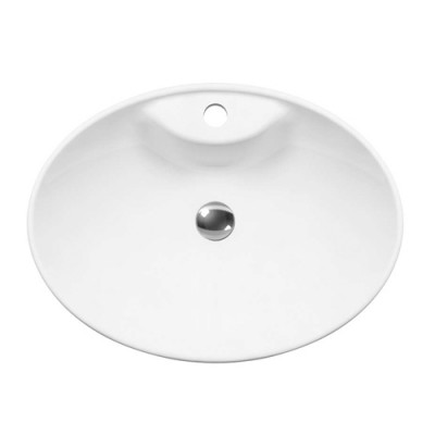 Νιπτήρας μπάνιου 55x41cm Λευκό Serel CH34-300