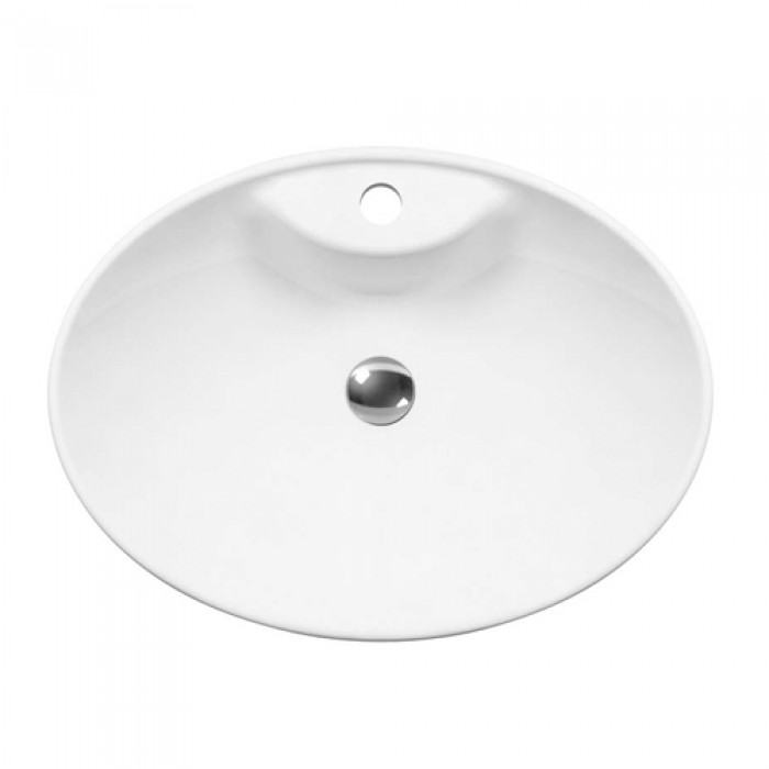 Νιπτήρας μπάνιου 55x41cm Λευκό Serel CH34-300