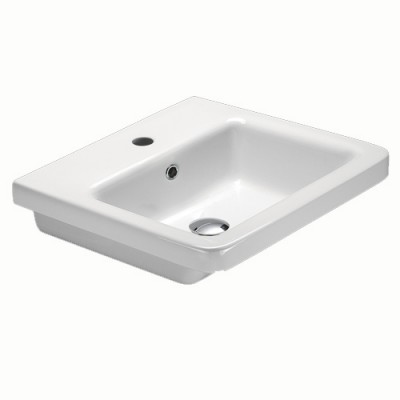 Νιπτήρας City 80x45 (1 Οπή) Bianco Ceramica White MCITY36-300