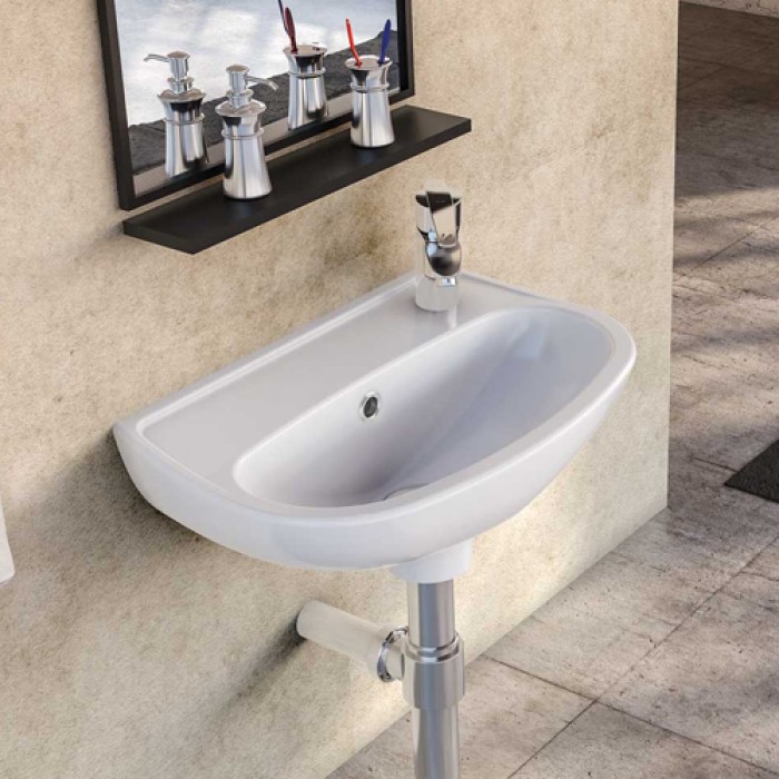 Νιπτήρας μπάνιου Serel Friendly  κρεμαστός 1301-300 40 x 25 m