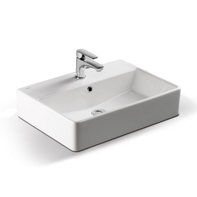 Νιπτήρας μπάνιου Serel Tetra 2047-300 60X42 cm 