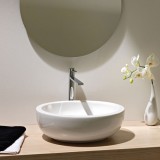 Νιπτήρας μπάνιου Planet 48x39 Scarabeo White 8112-300