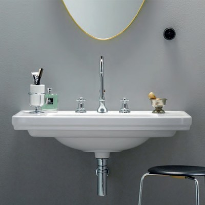 Νιπτήρας Μπάνιου 75x50cm Κρεμαστός Gsi Classic 8787-300