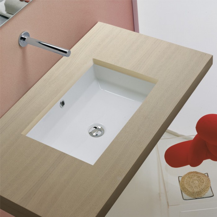 Νιπτήρας Tech 54,5x35,8 Scarabeo White 8037-300