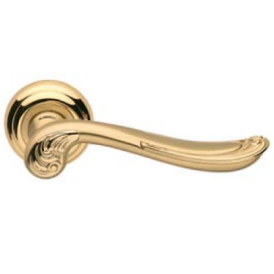 Πόμολα πόρτας MANDELLI χειρολαβή με ροζέτα σειρά 1021