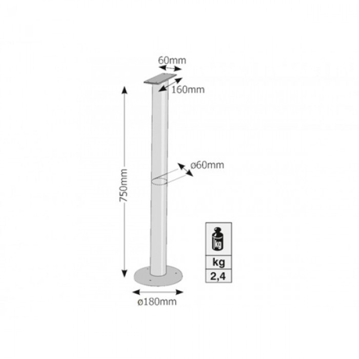 Κολόνα Κυπαρισσί Γραμματοκιβωτίου 102