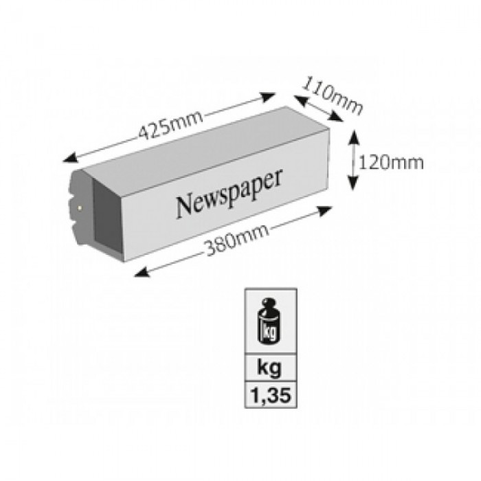 Εφημεριδοθήκη 105 εξωτερικού χώρου σε Κυπαρισσί