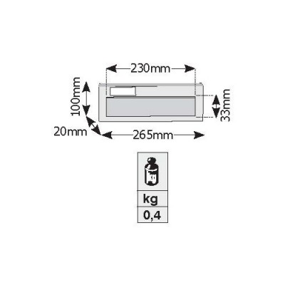 Πορτάκι 205 Μαύρο Τορίνο