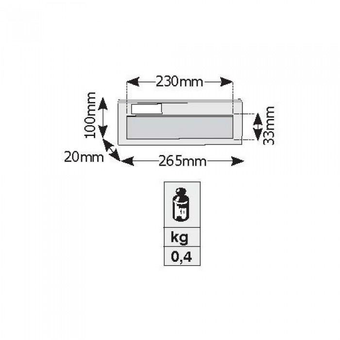 Πορτάκι 205 Μαύρο Τορίνο