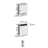 Γραμματοκιβώτιο  Ανοξείδωτο Μιλάνο 206