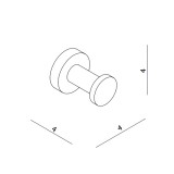 Άγκιστρο μονό Langberger 108 series 21108 - 31A χρώμιο