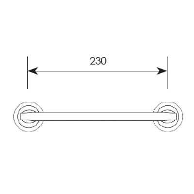 Λαβές εξώπορτας  ΖΩΓΟΜΕΤΑΛ σειρά 350 Μήκος 23cm