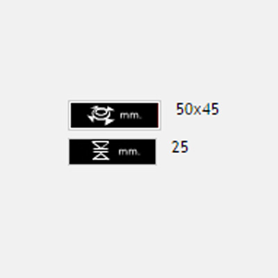 Παιδικό Πομολάκι Πεταλούδα ESTAMP σειρά 5602 Μήκος 50mm