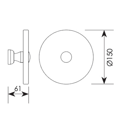 Μπούλ εξώθυρας ΖΩΓΟΜΕΤΑΛ σειρά 69