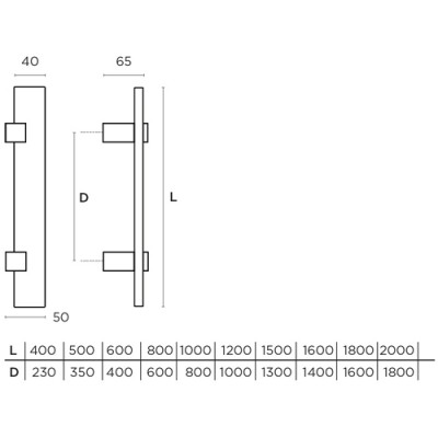 Λαβές εξώπορτας (2 Τεμάχια) Convex σειρά 763 σε Ματ Νίκελ-Ανοξείδωτο
