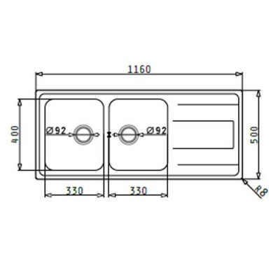 ΝΕΡΟΧΥΤΕΣ Pyramis ALEA (116X50) 2B 1D -107155101