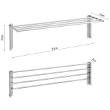 Απλώστρα μπαλκονιού αναδιπλούμενη Inox Aisi 304 79Z8