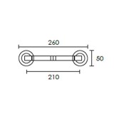 Λαβές εξώπορτας σειρά C1055