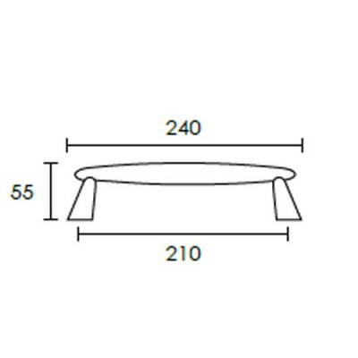 Λαβές εξώπορτας Conset σειρά C185 σε Ματ Νίκελ