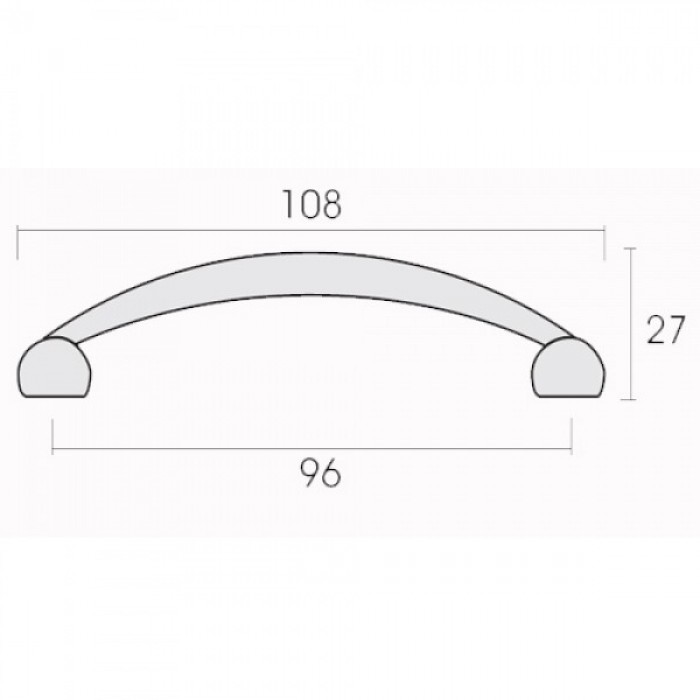 Λαβές επίπλων Conset C505 σε Σατινέ Νίκελ