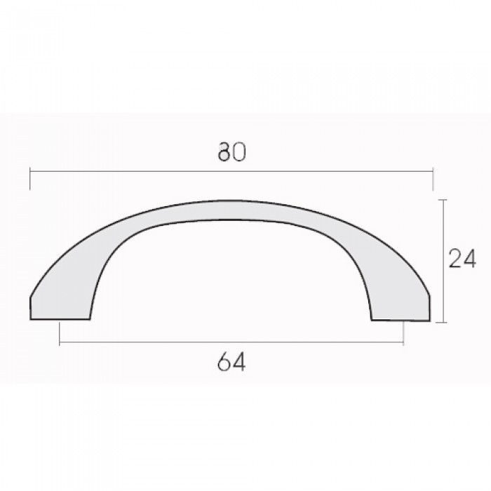 Λαβές επίπλων Conset C536 σε Σατινέ Νίκελ