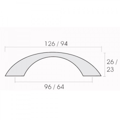 Λαβές επίπλων Conset C543 σε Σατινέ Όρο