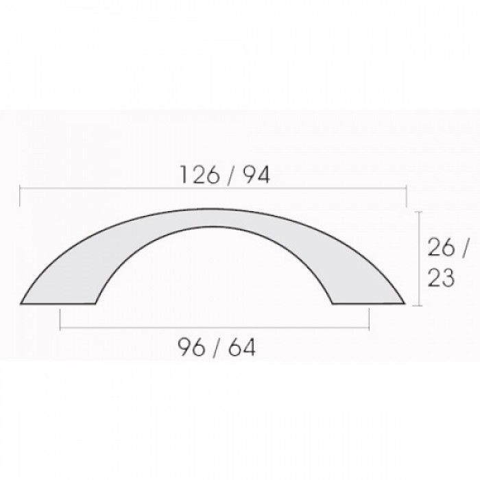 Λαβές επίπλων Conset C543 σε Σατινέ Όρο