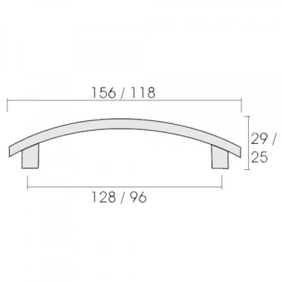 Λαβές επίπλων Conset C545 σε Ματ Αντικέ