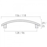 Λαβές επίπλων Conset C545 σε Σατινέ Όρο