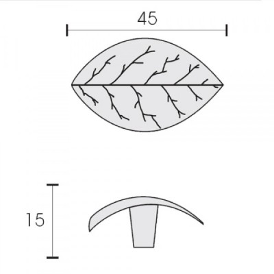 Πόμολα επίπλων Conset  C829 σε Οξυντέ