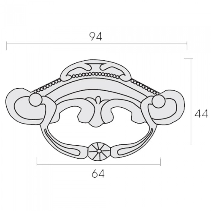 Λαβές επίπλων Conset σειρά C902 Οξειδέ