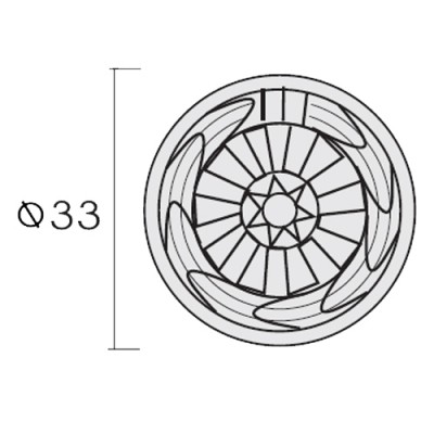 Πόμολα επίπλων Conset  C907 Οξυντέ