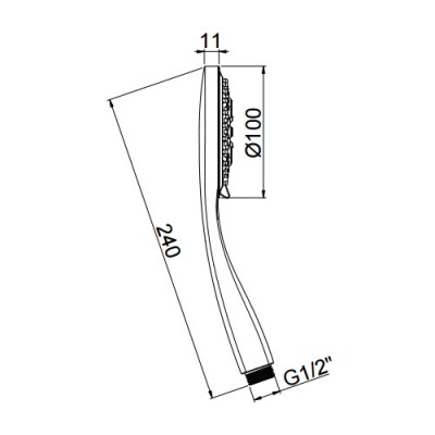 Τηλέφωνο Emotion Multi-Function Φ10 Almar Chrome E082051-100