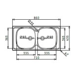 ΝΕΡΟΧΥΤΕΣ Pyramis E33/33 (86Χ43,5) - 100150801
