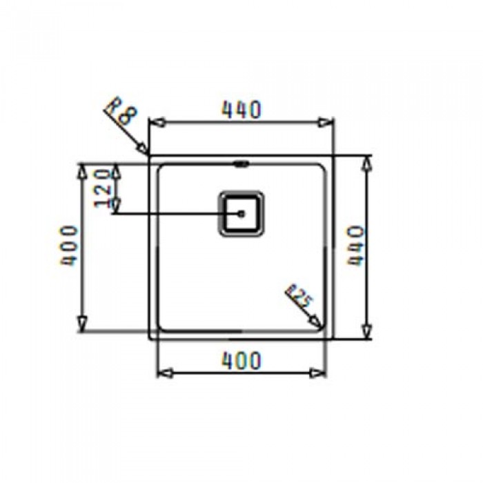 ΝΕΡΟΧΥΤΕΣ Pyramis LUME (40X40) 1B - 101023701