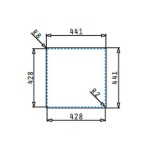ΝΕΡΟΧΥΤΕΣ Pyramis LUME (40X40) 1B - 101023701