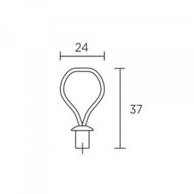 Πόμολα επίπλων Convex 169 σε Ανοιχτό Καφέ Δέρμα και Ματ Νίκελ Σατινέ Βάση