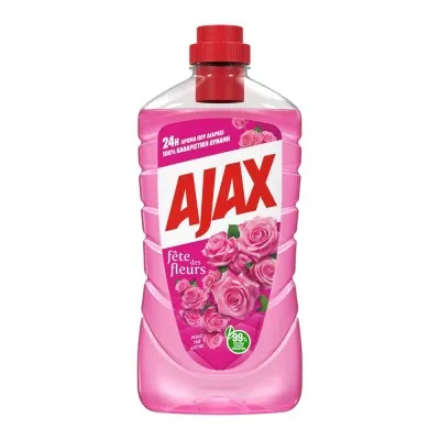 Ajax Γιορτή Λουλουδιών Ρόδο της Αυγής Καθαριστικό Πατώματος 1000ml
